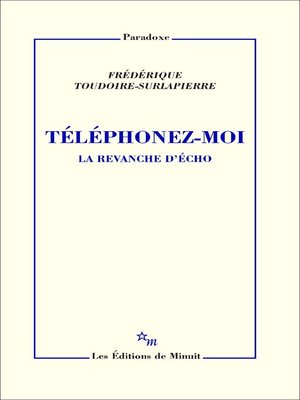 cover image of Téléphonez-moi